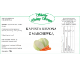 Ekologiczna kapusta kiszona z marchewką wiadro 3kg